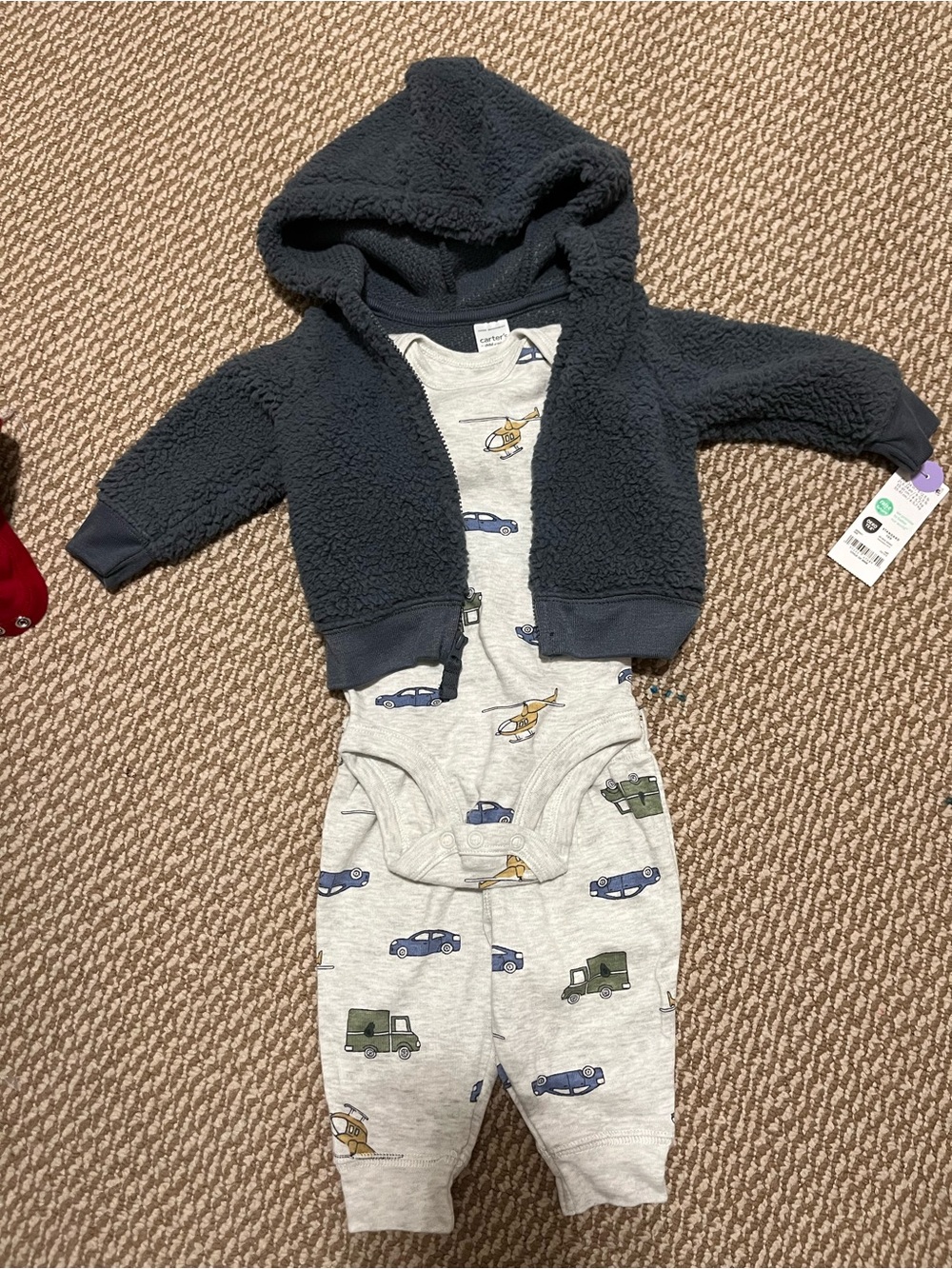 Baby 0-3M carter's 3 piece set